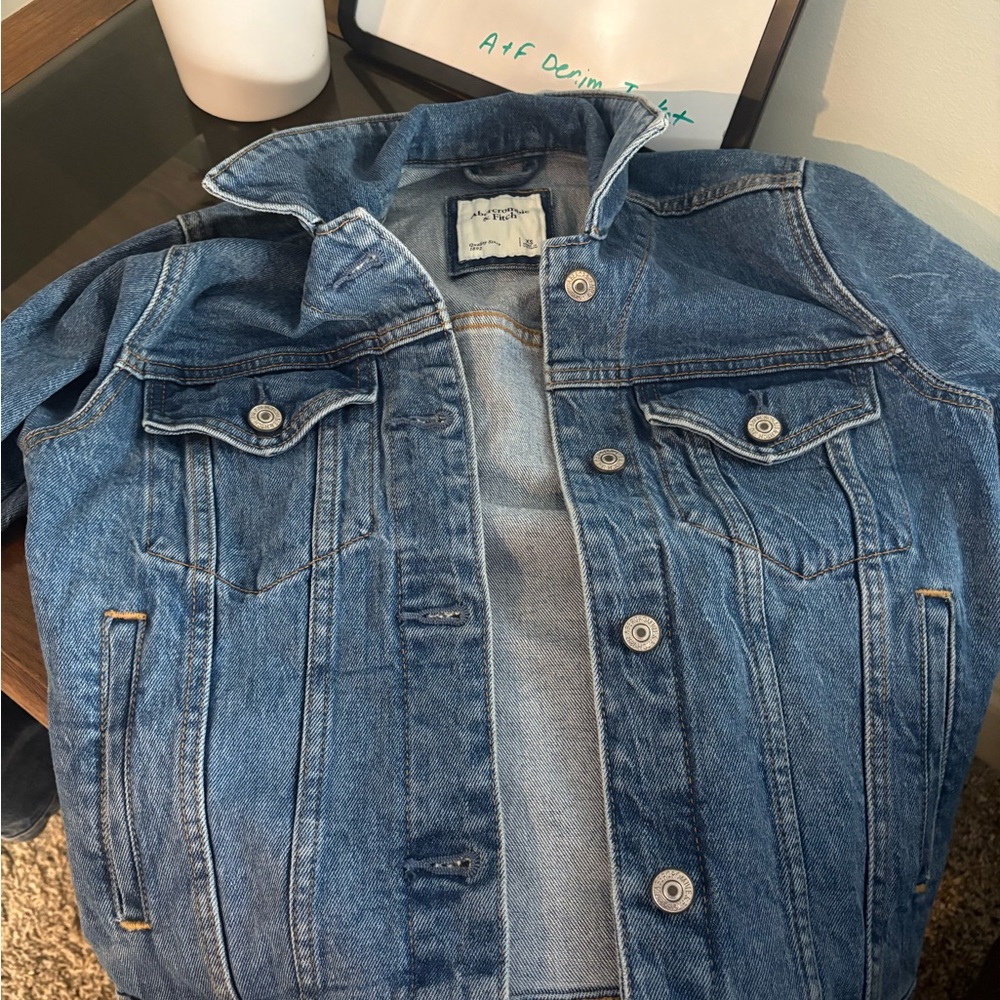 Abercrombie & Fitch Classic Blue Denim Jacket